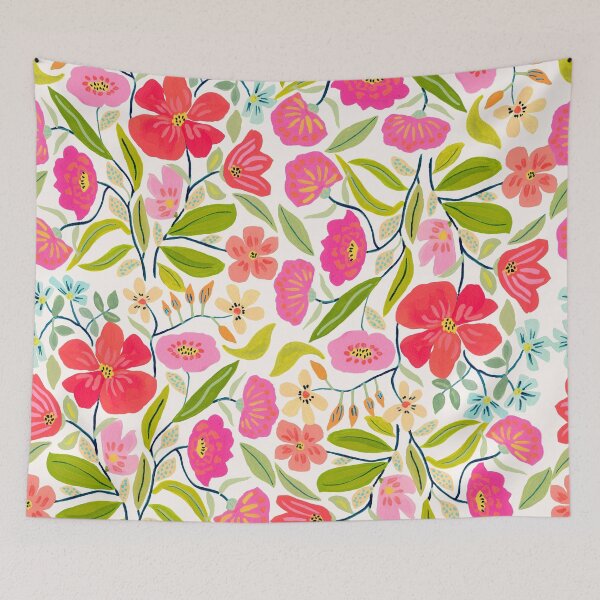 Item preview, Hibiscus Floral Pattern designed and sold by Suzanne Allard Design.