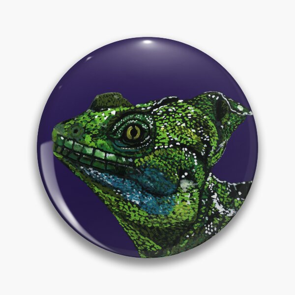 Item preview, Green Lizard || Watecolor Art by Sulazen designed and sold by SULAZEN.