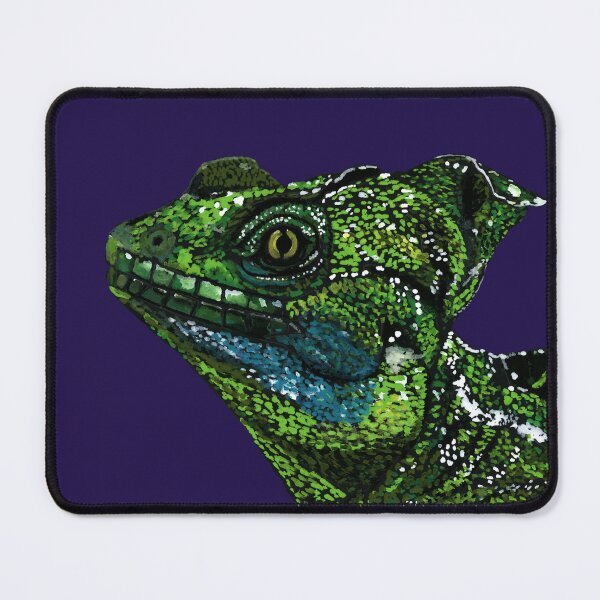 Item preview, Green Lizard || Watecolor Art by Sulazen designed and sold by SULAZEN.