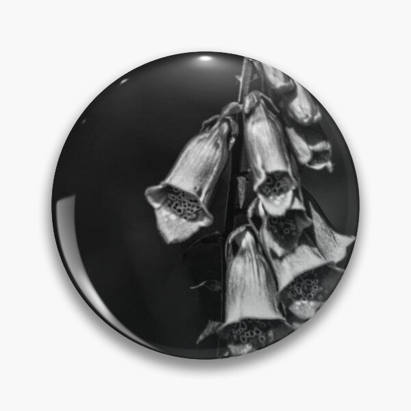 Item preview, foxgloves black and white designed and sold by Francespoppy.