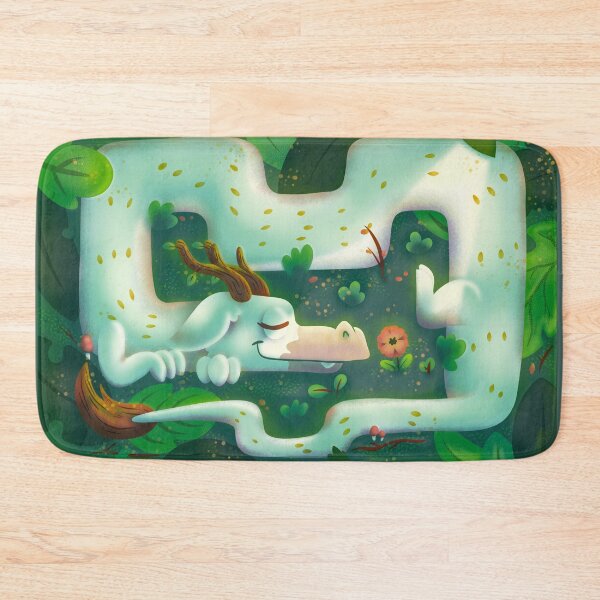 Item preview, Deep forest tranquility dragon designed and sold by Lemonmelons.