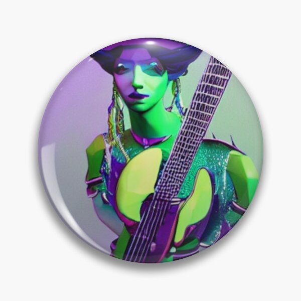 Artikelvorschau, Turquoise Lady Plays Music entworfen und verkauft von Sub-Ruminations.