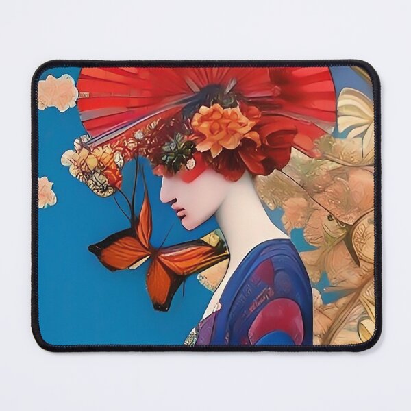 Item preview, Floral Surreal Pop Art Japanese designed and sold by ZiolaRosa.