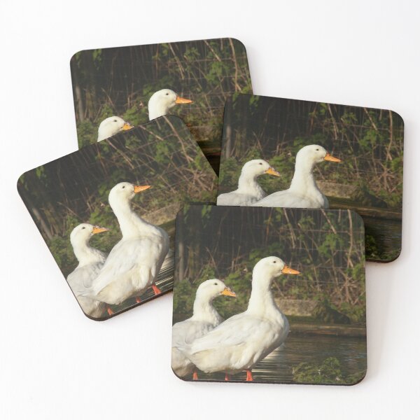 Item preview, white ducks designed and sold by Francespoppy.