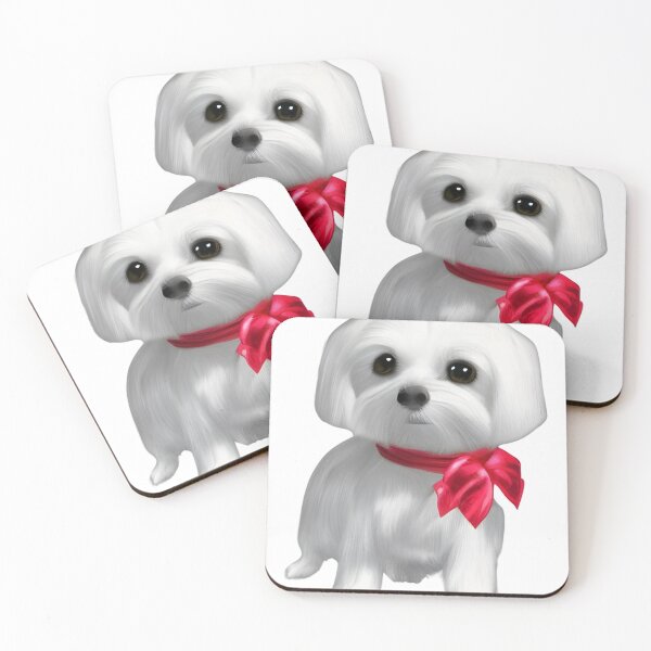 Item preview, Cute maltese dog for sale designed and sold by The Love Quill.