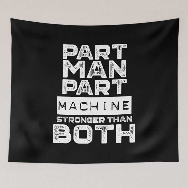 Item preview, Part Man Part Machine Stronger Than Both Amputee T-Shirt  designed and sold by HighEndLowCost.