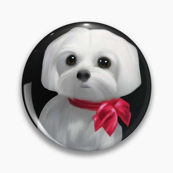 Item preview, Cute maltese dog for sale designed and sold by The Love Quill.
