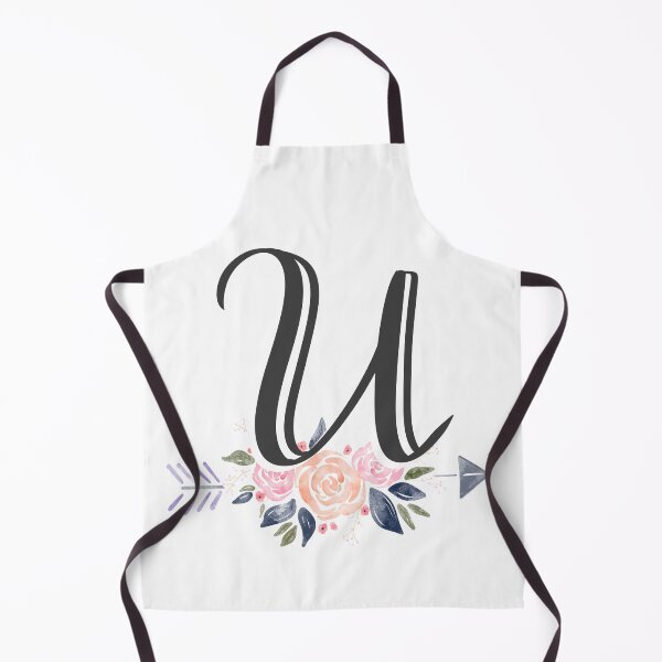 Item preview, Copy of Letter U Monogram Watercolor Roses designed and sold by MandyRosko.