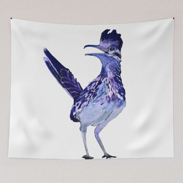 Item preview, Purple Road Runner || Watercolor Art by Sulazen designed and sold by SULAZEN.