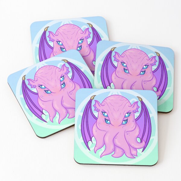 Item preview, Chtulhu (pastel) designed and sold by Miss Lunaria.