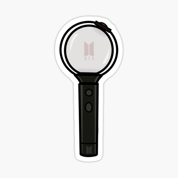 BTS Lightstick Sticker for Sale by Marc Xará