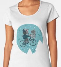 Camiseta premium para mujer Strangest friends