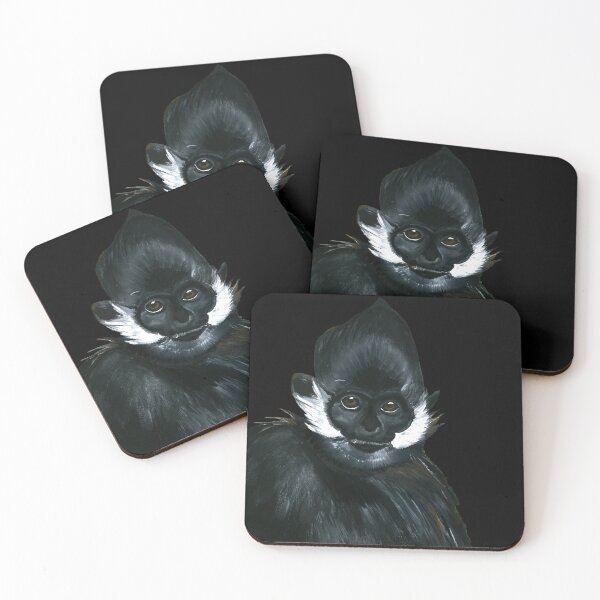 Item preview, Francois Langur || Watercolor Art by Sulazen designed and sold by SULAZEN.