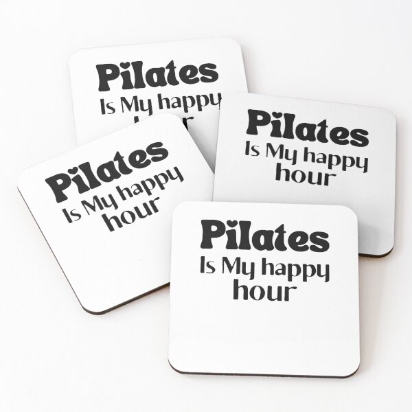 Item preview, Pilates Is My Happy Hour designed and sold by MouDantArts.