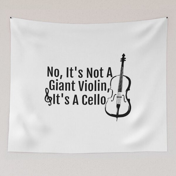 Item preview, No It's Not A Giant Violin It's A Cello designed and sold by ROFIN.