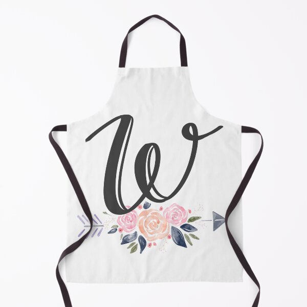 Item preview, Letter W Monogram Watercolor Roses designed and sold by MandyRosko.