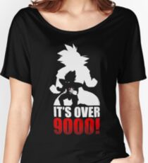 Goku and Vegeta : It's over 9000 Women's Relaxed Fit T-Shirt
