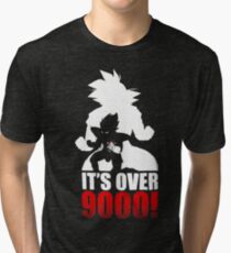 Goku and Vegeta : It's over 9000 Tri-blend T-Shirt