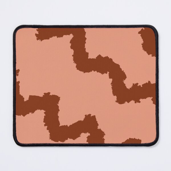 Item preview, Brown Squiggly Line Pattern designed and sold by Usagicollection.