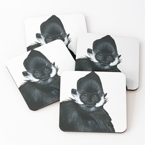 Item preview, Francois Langur | Watercolor Art by Sulazen designed and sold by SULAZEN.