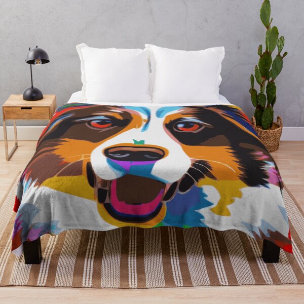 Item preview, Australian Shepherd - Pop Art designed and sold by dogpopart.