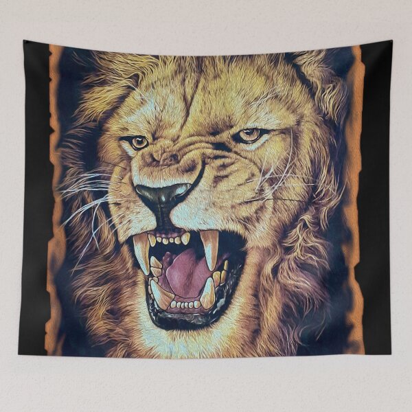 Item preview, Lion Roar designed and sold by Alex D Print Studio Designs.
