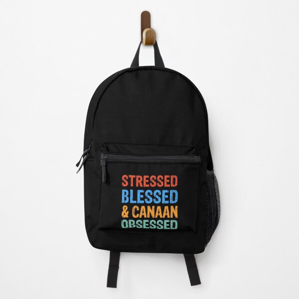Item preview, Stressed Blessed and Canaan Obsessed Dog Gift designed and sold by Guarddogdrive.