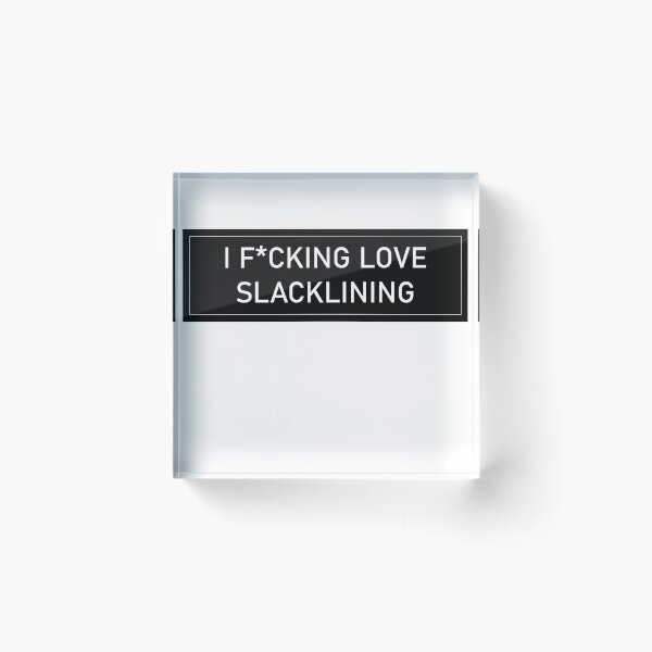 Item preview, i love slacklining  designed and sold by QUEEN-WIVER.