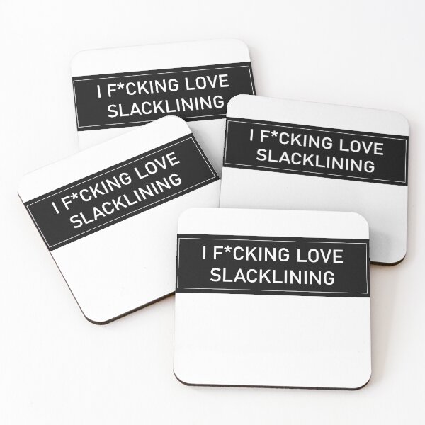 Item preview, i love slacklining  designed and sold by QUEEN-WIVER.