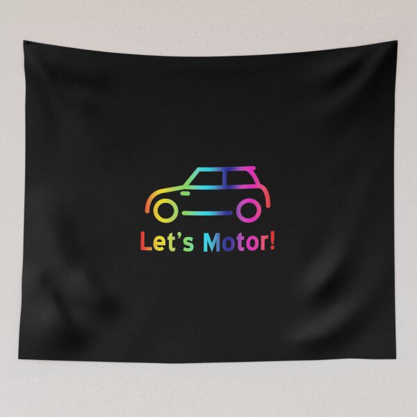 Item preview, Let's Motor! designed and sold by Very Graphic Designs.