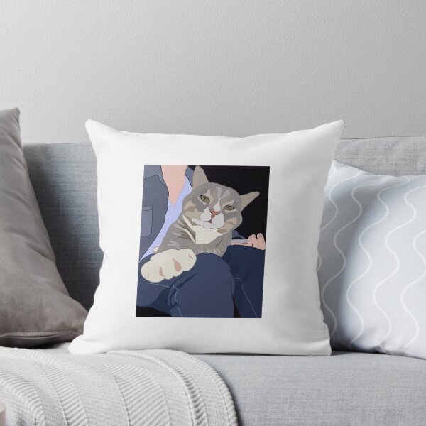 Item preview, Lap Cat (Grey) designed and sold by OT-Cat-Microbio.