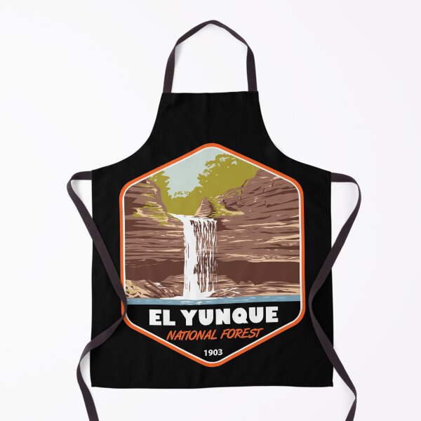 Item preview, El Yunque National Forest Puerto Rico Vintage Emblem designed and sold by KrisSidDesigns.