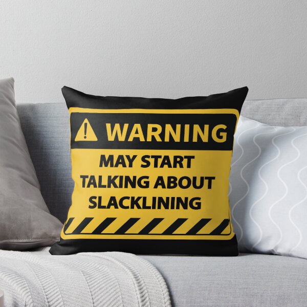 Item preview, slacklining Funny saying  designed and sold by QUEEN-WIVER.