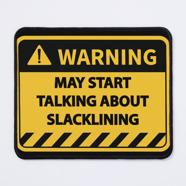 Item preview, slacklining Funny saying  designed and sold by QUEEN-WIVER.