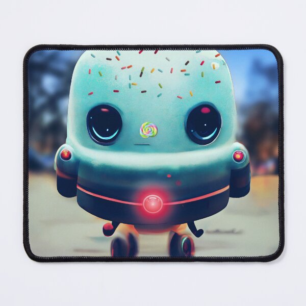 Item preview, "Cute Donut Baby Robot" ( 1st piece in the "Cute Donut Baby Robot" Series). designed and sold by CherNikDesigns.