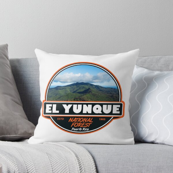 Item preview, El Yunque National Forest Puerto Rico Emblem designed and sold by KrisSidDesigns.