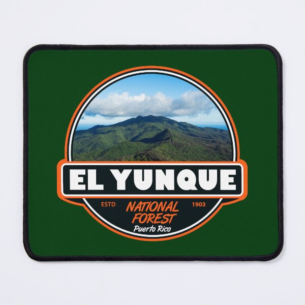 Item preview, El Yunque National Forest Puerto Rico Emblem designed and sold by KrisSidDesigns.