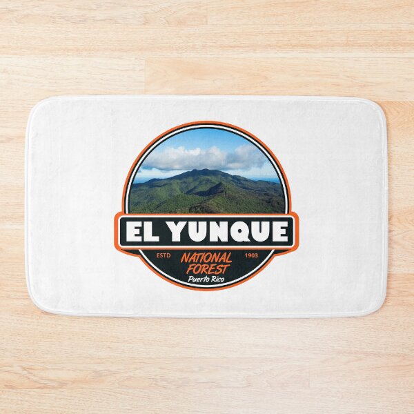 Item preview, El Yunque National Forest Puerto Rico Emblem designed and sold by KrisSidDesigns.