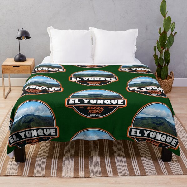 Item preview, El Yunque National Forest Puerto Rico Emblem designed and sold by KrisSidDesigns.