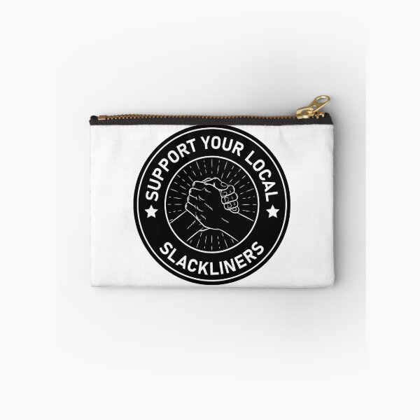 Item preview, slacklining support your local slackliners   designed and sold by QUEEN-WIVER.