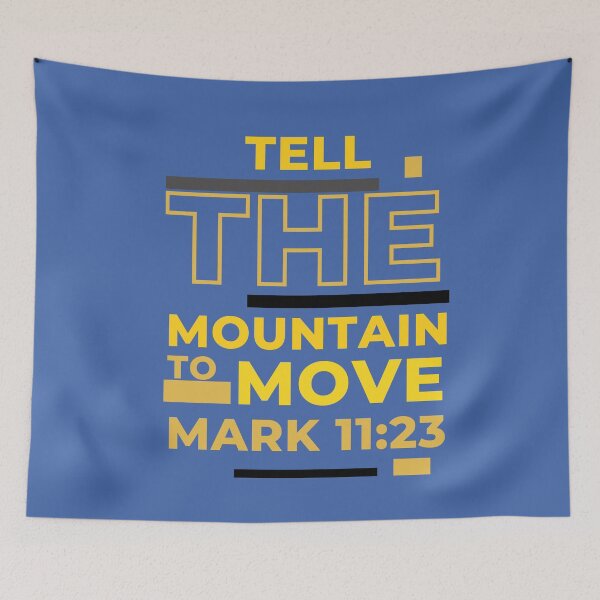 Item preview,  Mountain Mover; Mark 11:23 3 designed and sold by JM INSPIRES.