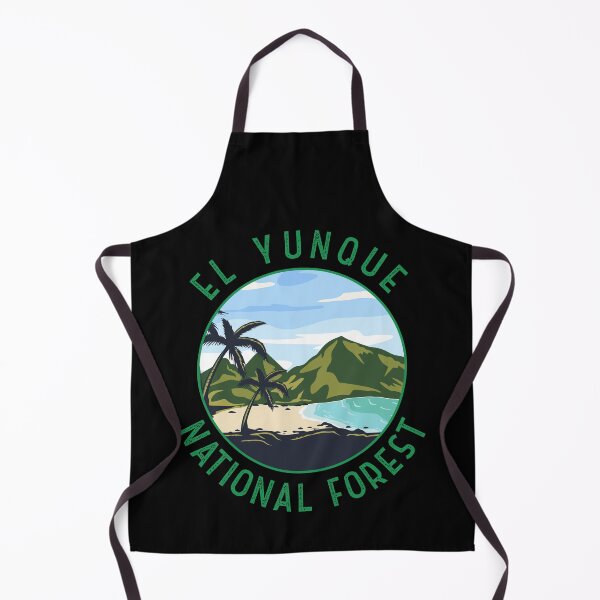 Item preview, El Yunque National Forest Puerto Rico Distressed Circle designed and sold by KrisSidDesigns.