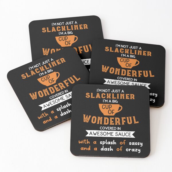 Item preview,  slacklining girl funny saying - birthday gift for slackliners women designed and sold by QUEEN-WIVER.