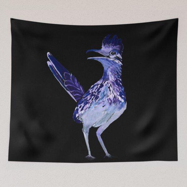 Item preview, Purple Road Runner | Watercolor Art by Sulazen designed and sold by SULAZEN.