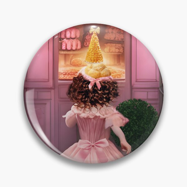Item preview, Petite Fille À La Pâtisserie ("Little Girl At Patisserie").  designed and sold by CherNikDesigns.