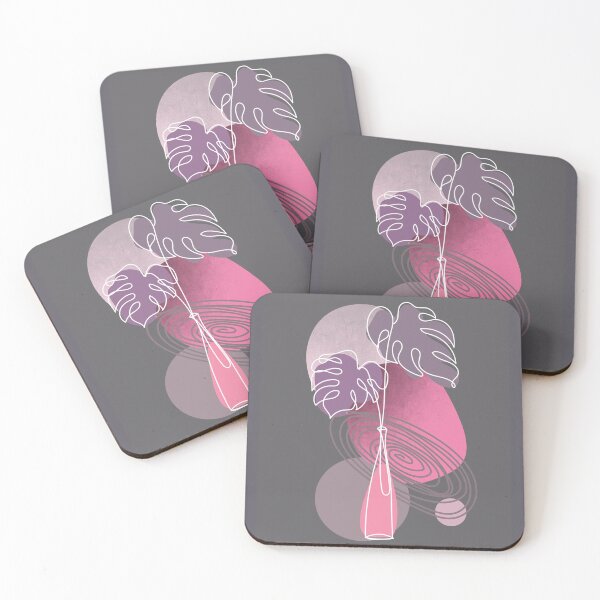 Item preview, Pastel modern boho cheese plant  designed and sold by TipTopTapo.