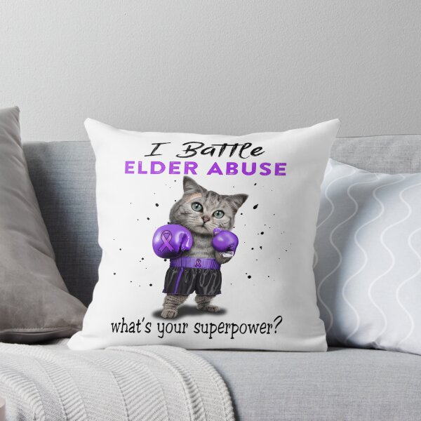 Item preview, Elder Abuse Warrior - I Battle Elder Abuse What Is Your Superpower? designed and sold by Jennpak.