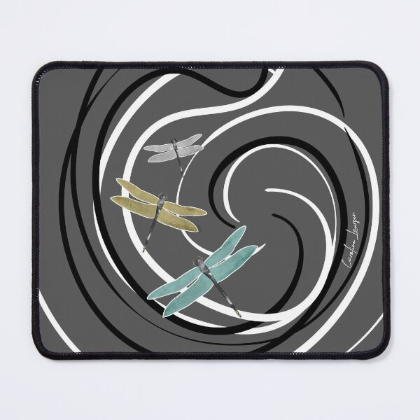 Item preview, Retro 50s vintage style dragonfly pattern.  Caroline Laursen original designed and sold by Caroline Laursen.