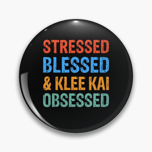Artikelvorschau, Stressed Blessed und Klee Kai besessenes Hundegeschenk entworfen und verkauft von Guarddogdrive.