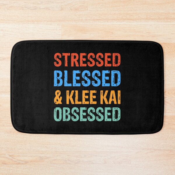 Item preview, Stressed Blessed and Klee Kai Obsessed Dog Gift  designed and sold by Guarddogdrive.